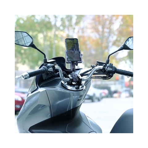 Motorcycle Phone Mount with Vibration Dampener